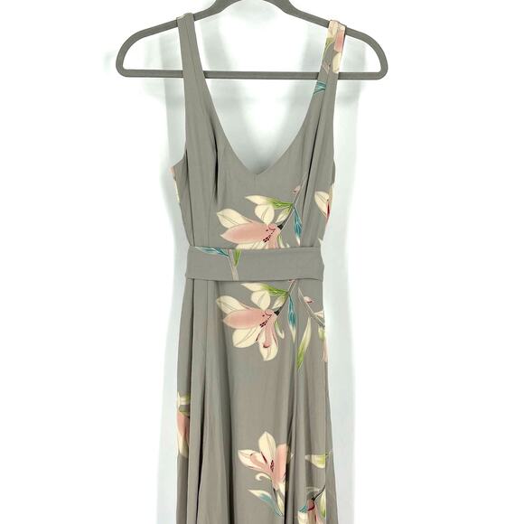 Show Me Your MuMu Jenn Maxi Dress Lily Showers Crisp Small NWT - Picture 3 of 9